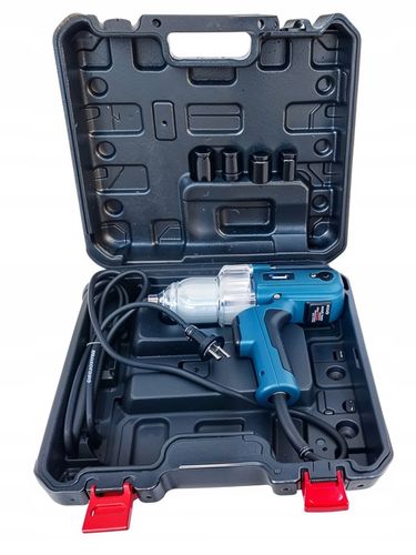 KLUCZ UDAROWY ELEKTRYCZNY 2200W 1/2 800Nm 4x NASADKI 18 19 21 22mm +walizka na Arena.pl
