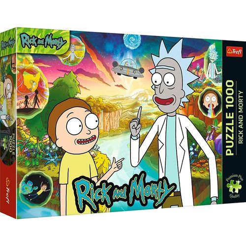 Puzzle 1000 elementów Premium Plus Rick i Morty na Arena.pl