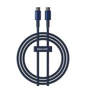 Kabel przewód Tungsten Gold USB-C - USB-C 100W 1m - granatowy