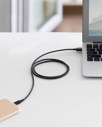 Anker Kabel USB A Lightning MFi Nylon iPhone iPad 1m Czarny na Arena.pl