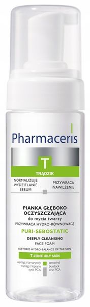 Pianki do twarzy Pharmaceris 150 ml Puri-Sebostatic zdjęcie 1