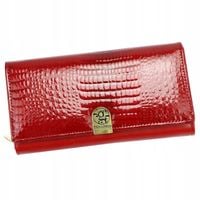 Gregorio - elegancki portfel damski skóra naturalna lakierowany GL106