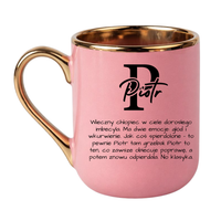 Elegant Różowo-Złoty 330 ml