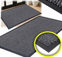 WYCIERACZKA POD DRZWI ZEWNĘTRZNA GUMOWA WEJŚCIOWA WYCIERACZKI 90X150