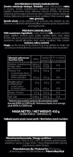 SOS KFD PREMIUM 410 G (GĘSTY SOS) SMAK: KARMELOWY na Arena.pl