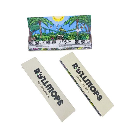 Bibułki Purize x Rollmops King Size Slim brązowe na Arena.pl