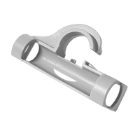 Adapter dodający cichy domyk do podnośników gazowych, szary