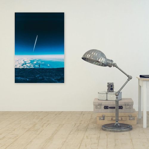 Obraz na płótnie - Canvas, Samolot nad chmurami 50x70 na Arena.pl