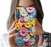 ETUI DO SAMSUNG A7 2018 - KOLOROWE KWIATKI, STOKROTKI FUTERAŁ CASE