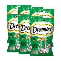 Dreamies Karma uzupełniająca dla kotów z nutą kocimiętki 60 g x 6 sztuk