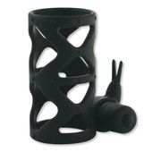 Anello Fallico Timeless Slender Vibring Nero