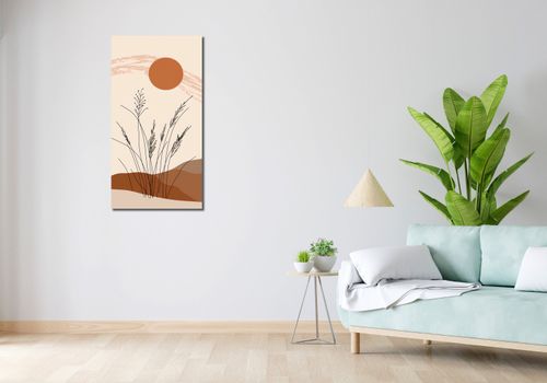 Obraz 50x100cm Złote Źdźbła na Arena.pl