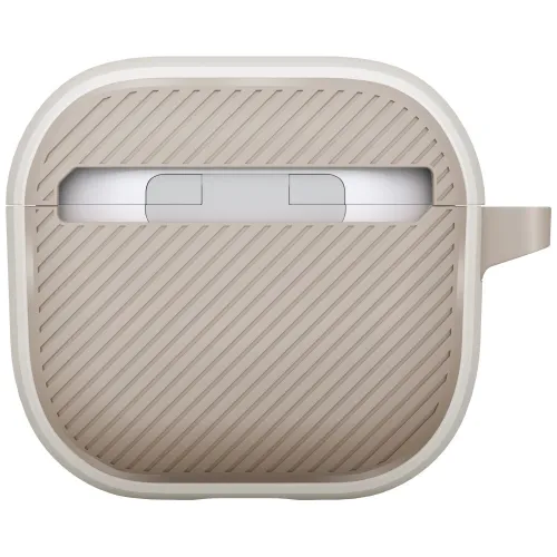 etui uniq clyde lock case do airpods 4 - beżowe na Arena.pl