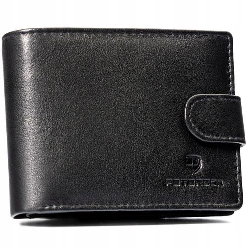 Peterson zestaw klasyczny portfel skórzany męski + brelok na Arena.pl