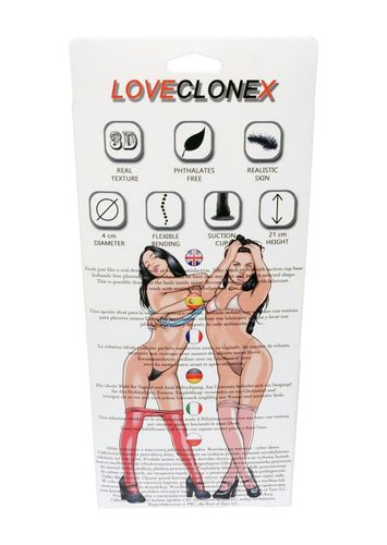 Dildo-Posejdon-Loveclonex 7,5""""""""-Flexible na Arena.pl