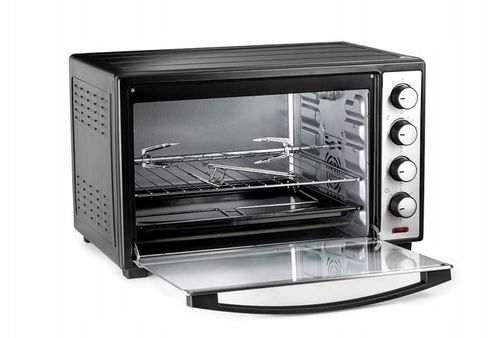 PIEKARNIK ELEKTRYCZNY 48L TERMOOBIEG ROŻNO GRILL WOLNOSTOJĄCY MINI na Arena.pl