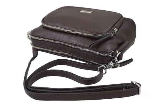 Listonoszka damska codzienna - Brązowa ciemna na Arena.pl