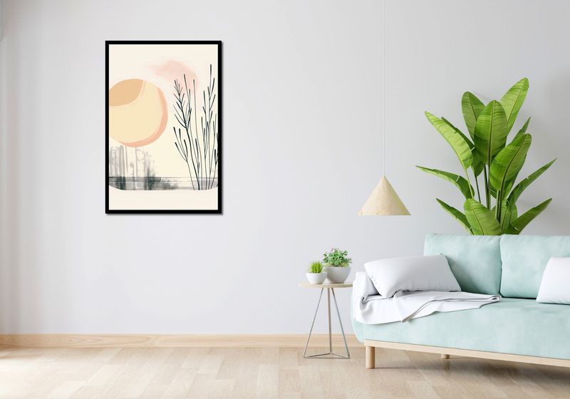 Plakat 68x101cm Pastelowy Wschód zdjęcie 4