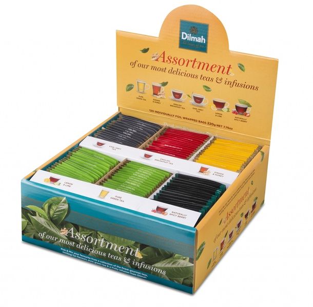 Zestaw Herbata Dilmah PICK'MIX 120 kopert zdjęcie 1