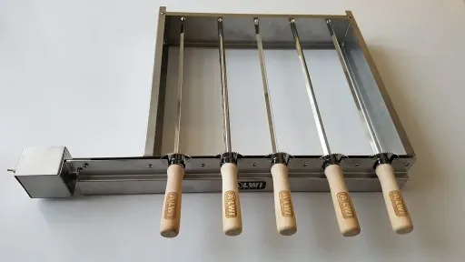 Zestaw do szaszłyków z napędem elektrycznym 5szpad zdjęcie 13