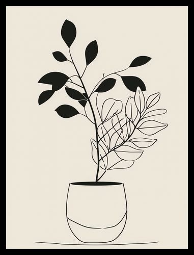 Plakat 30x40cm Prostota Doniczki na Arena.pl