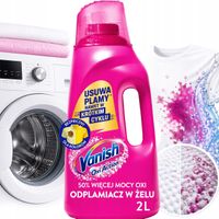 Vanish Oxi Action Pink Odplamiacz W Żelu 2l