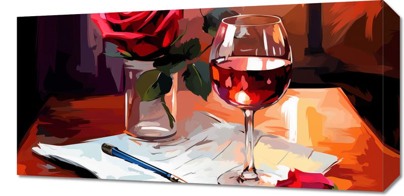 Obraz 60x30cm Poetycki Wieczór zdjęcie 1