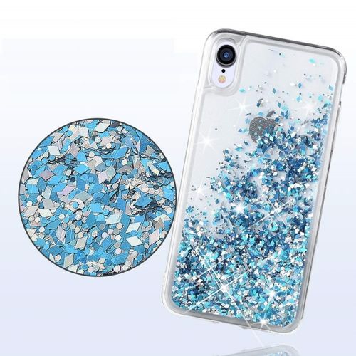 Etui Liquid Iphone X Niebieskie na Arena.pl