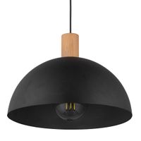Wisząca lampa salonowa Oslo 4852 TK Lighting skandynawska drewniana czarna