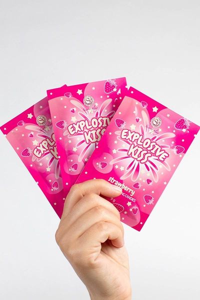 Strawberry Popping Candies zdjęcie 3