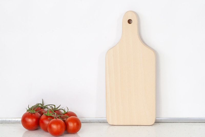 Deska do krojenia z uchwytem - 26x12 cm zdjęcie 5