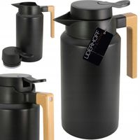 TERMOS KONFERENCYJNY CZARNY MAT DZBANEK TERMICZNY NA NAPOJE HERBATA KAWA 2L