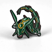 Rayquaza | 3 cm | Metal | Przypinka Anime | Pokémon