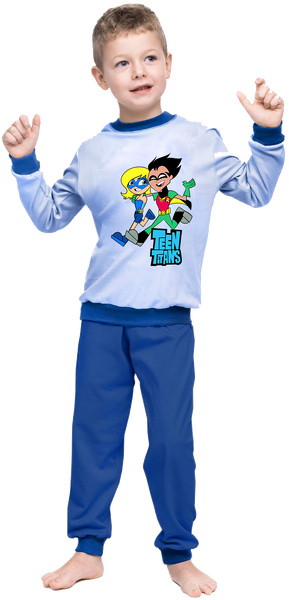 Piżama dziecięca Młodzi Tytani zdjęcie 2