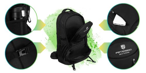 plecak ptn pwy-01-6225 full black na Arena.pl