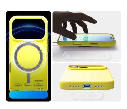 Etui Elago Magsafe Silicon Case do iPhone 17 PRO Max Neon Yellow na Arena.pl