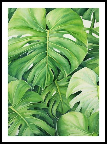 Plakat 50x70cm Tajemnice Liści zdjęcie 3