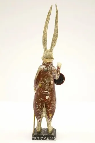 FIGURKA FIGURA - ZAJĄC KRÓLIK Z ZEGAREM model I na Arena.pl