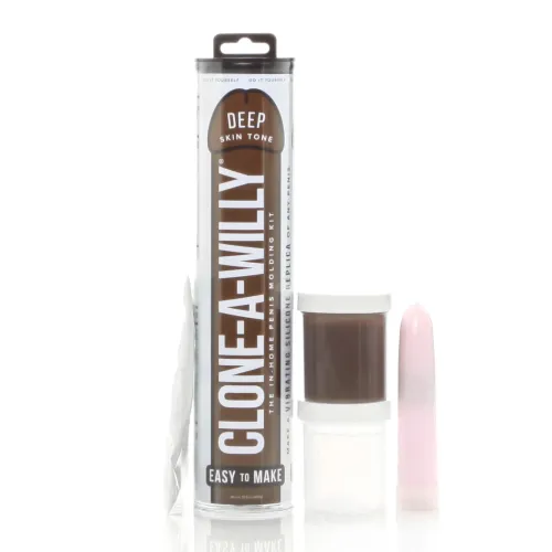 clone-a-willy deep tone kit - zestaw do samodzielnej repliki, ciemny odcień na Arena.pl