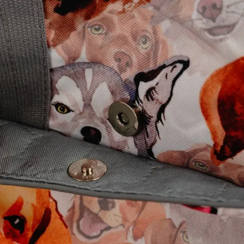 Torbo Plecak Damski 2w1 - Psy Akwarela na Arena.pl