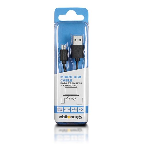 Kabel micro USB Whitenergy 0.3m na Arena.pl