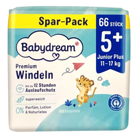 Babydream Junior 5+ Jumbo-Pack pieluchy 66 szt