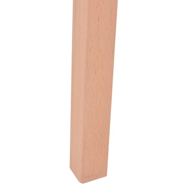 Zestaw mebli do jadalni, 7 części, sztuczna skóra, dąb, brąz zdjęcie 11