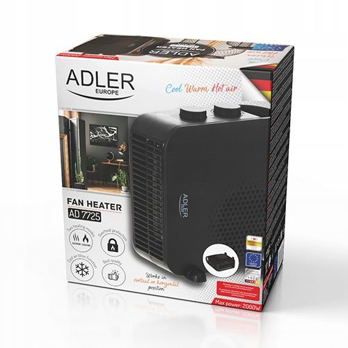 AD 7725 black Termowentylator na Arena.pl