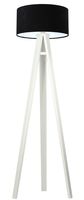Lampa stojąca HOME 40 czarna/biała