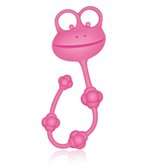 Różowa żabka analna zdjęcie 1