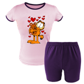 Krótka Piżama dziecięca Garfield i Przyjaciele