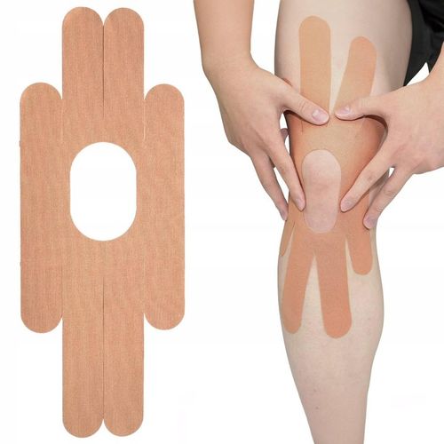 WYSOKIEJ JAKOŚCI TAŚMA KINEZJOLOGICZNA na ciało kolano 8 PCS na Arena.pl