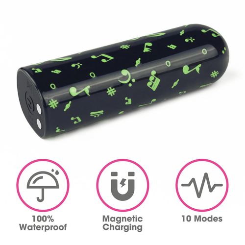 rechargeable glow-in-the-dark music massager na Arena.pl