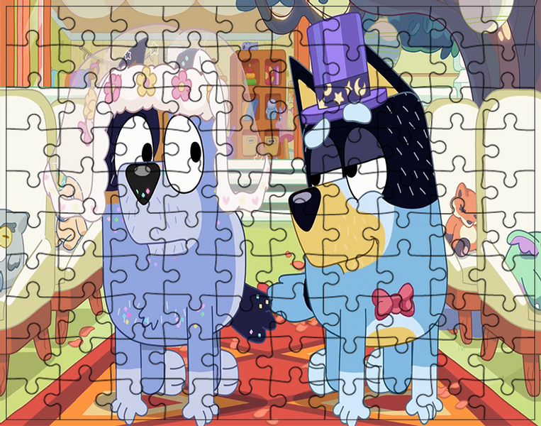 Puzzle Bluey zdjęcie 1